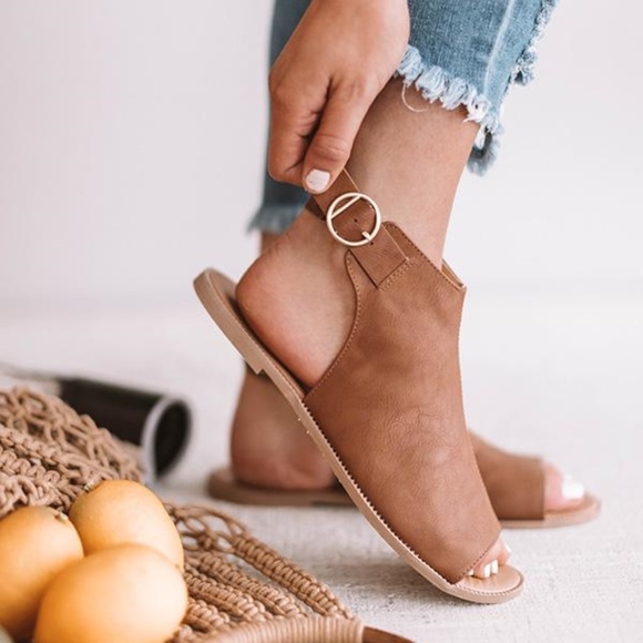 slingback mule sandals